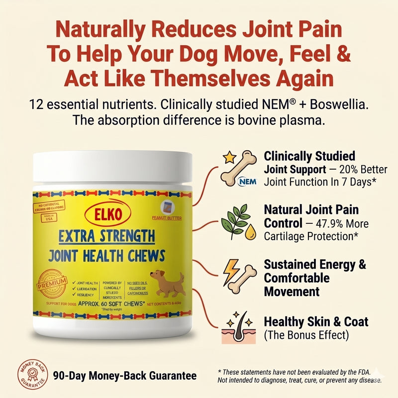 Elko Premium Joint Health Chews - Improved Formula
